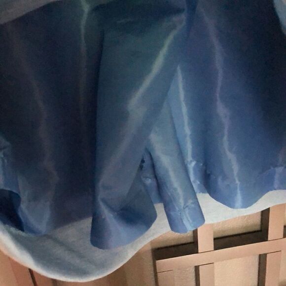AS IS Vintage Heather light blue lined skirt - Picture 7 of 10